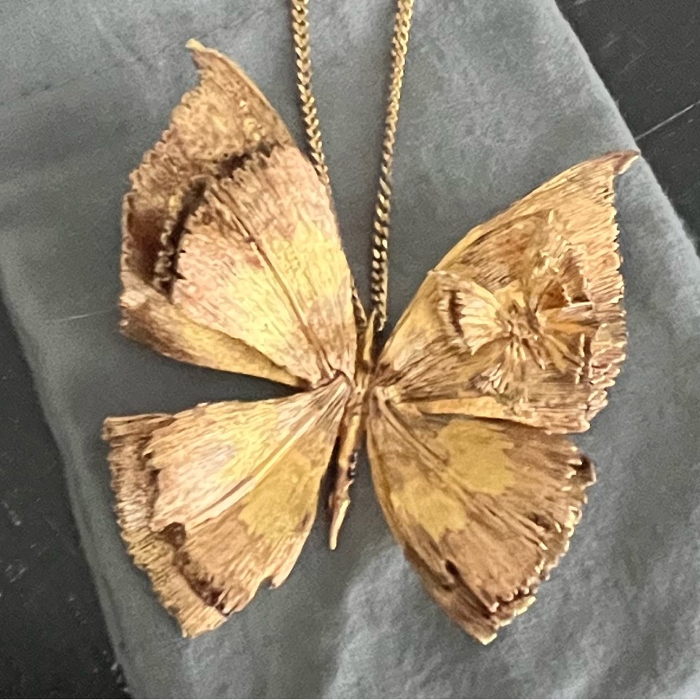 Alexander McQueen Butterfly Necklace - Picture 6 of 12